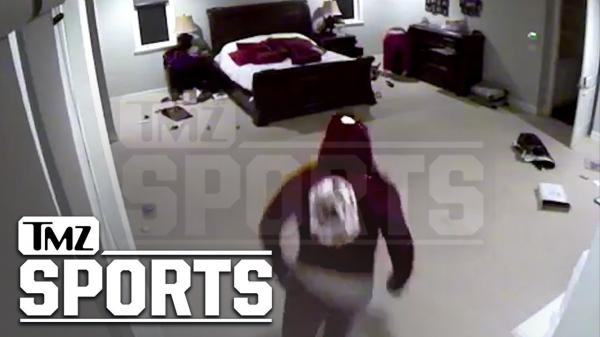 Yasiel Puig Terrifying Burglary Video Shows Scumbags Ransacking Bedroom | TMZ Sports