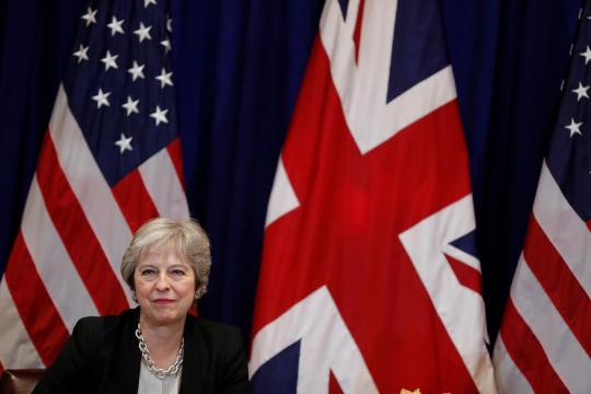 May challenges Trump with defence of multilateralism