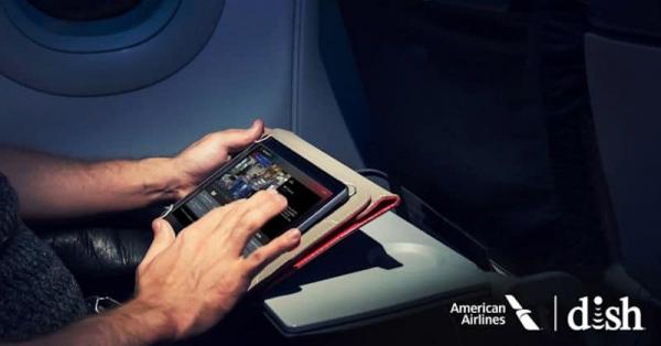 American Airlines Offers Live TV Powered By DISH