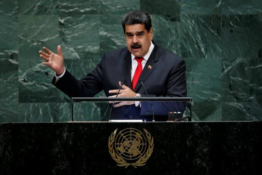 Venezuela's Maduro heads to New York, Trump says open to meeting