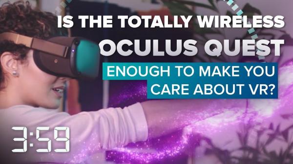 Can the Oculus Quest headset get you to care about VR (The 359, Ep. 465)