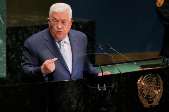 Palestinian president urges Trump to rescind Jerusalem, aid decisions