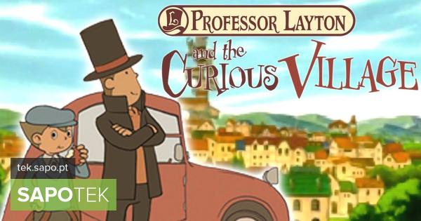 Professor Layton alia desenhos animados a puzzles desafiantes