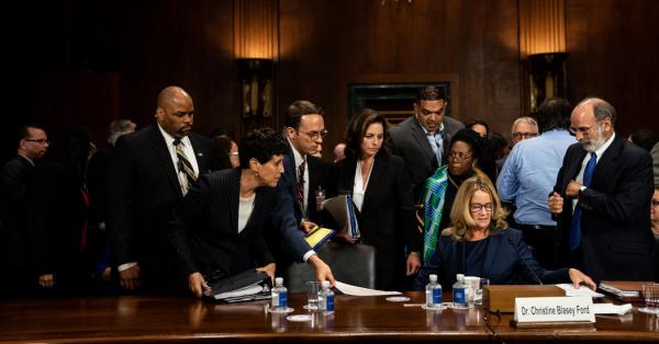 Brett Kavanaugh and Christine Blasey Ford Square Off in Emotional Hearing With Court in Balance