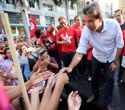 Brazil's left presidential candidate Haddad beats far-right Bolsonaro: poll