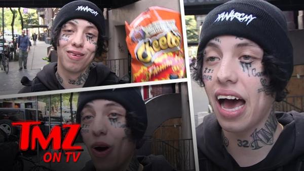 Lil Xan And Hot Cheetos Dont Mix Well | TMZ TV
