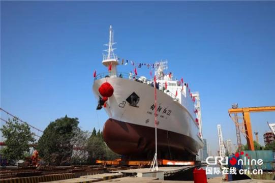 中国首艘大型浮标船下水 将提升中国全球海洋观测水平