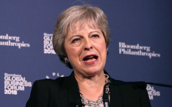 British PM tells divided party: Don't play politics with my Brexit plan
