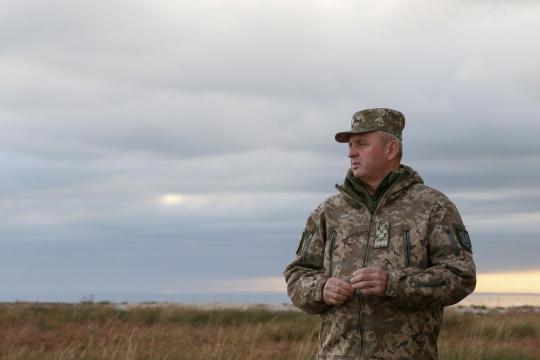 Ukraine needs Azov Sea base to counter new Russian threat: military chief