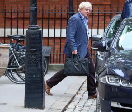 Return to our values, Johnson urges UK Conservatives