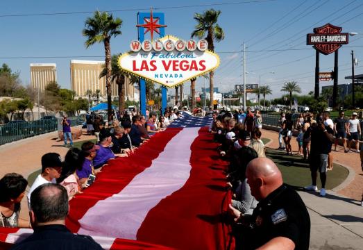 One year later, Las Vegas honors 58 killed in mass shooting