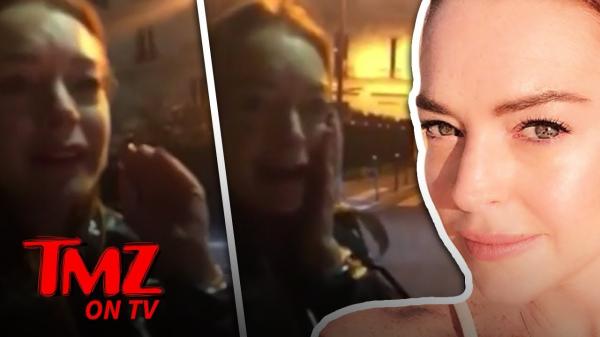 Lindsay Lohan PUNCHED in the Face During Insane Altercation | TMZ TV