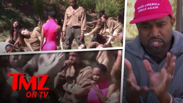 Kanye West Shoots We Got Love Music Video At TMZ | TMZ TV
