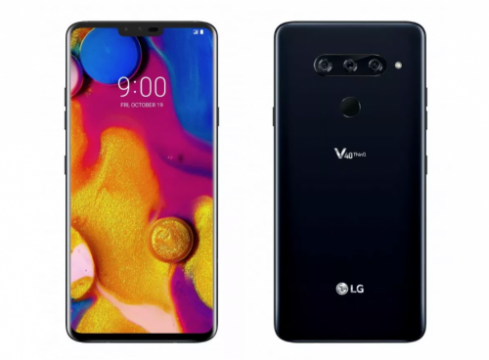 五摄手机LG V40 ThinQ正式亮相 售价900美元起