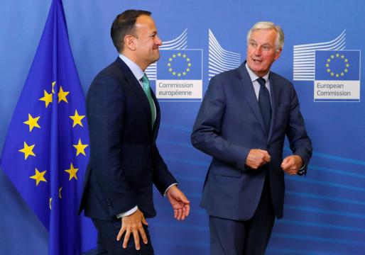 EU's Barnier - Brexit deal must have legally sound Ireland backstop