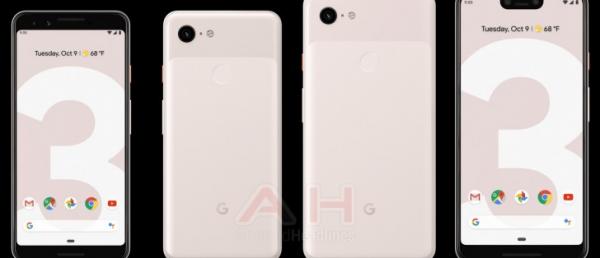 Google Pixel 3 and Pixel 3 XL now leak in "Sand", which is a pale pink