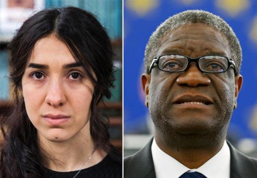 Congolese doctor, Yazidi activist win Nobel Peace Prize for combating sexual violence