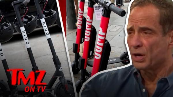 Electric Scooters Are Taking Over! | TMZ TV