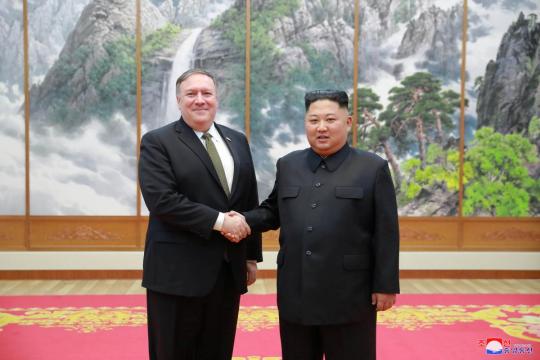 North Korea's Kim Jong Un says talks with Pompeo 'productive and wonderful': KCNA