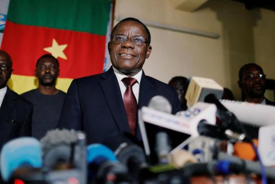 Cameroon candidate Kamto declares victory, ruling party denies