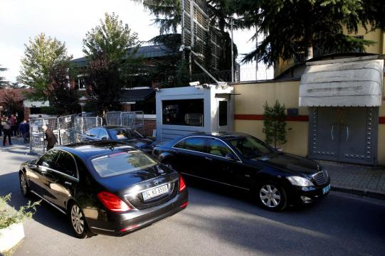 Turkey's Erdogan tells Saudis to prove missing journalist left Istanbul consulate