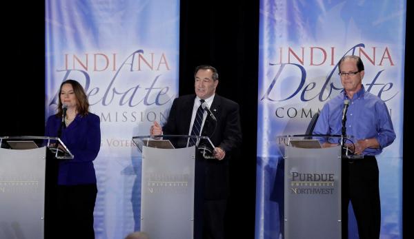 Kavanaugh fight at center of Indiana Senate debate