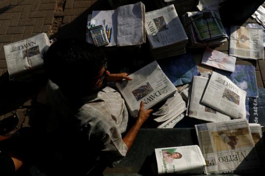 In Pakistan's once-vibrant media, some journalists view intimidation as the new normal