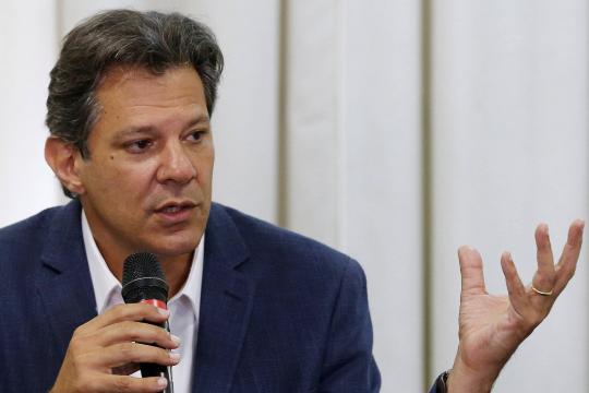 Resposta de Bolsonaro é do nível do candidato, diz Haddad sobre ser chamado de 'canalha'