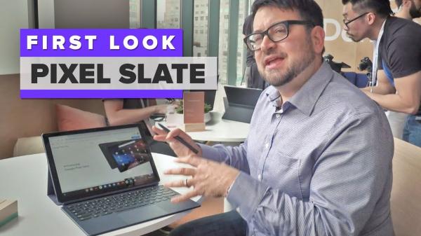 Google Pixel Slate tablet handson