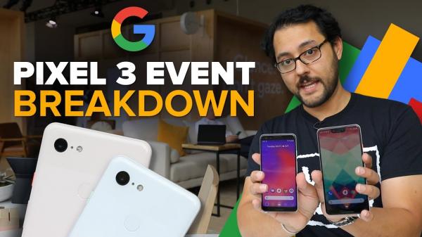 We break down the Google Pixel 3 event (Alphabet City)