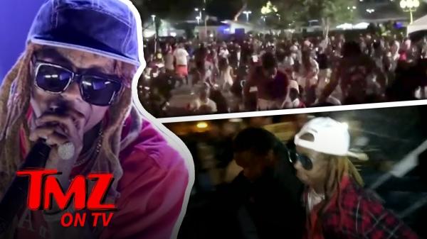 Shots Fired At Lil Wayne Concert | TMZ TV