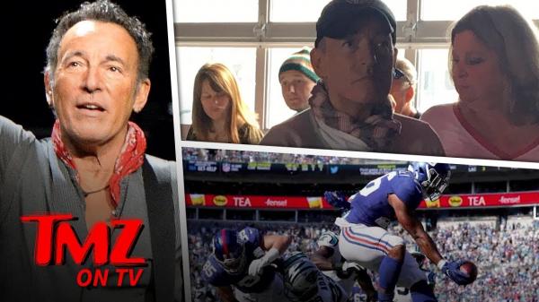 Bruce Springsteen Catches A Football Game At A Local Bar | TMZ TV