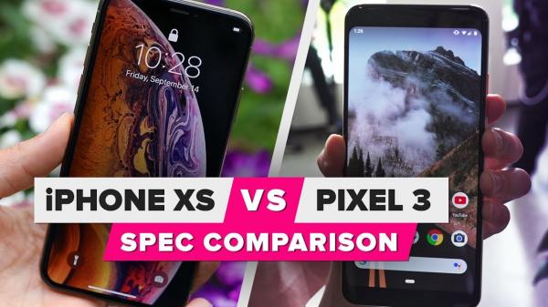 iPhone XS vs. Pixel 3 Spec comparison