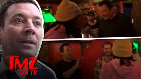 Jimmy Fallons Epic Rap Battle With Post Malone & Friends | TMZ TV