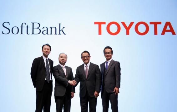 Toyota, SoftBank in first-ever alliance, target self-driving car services