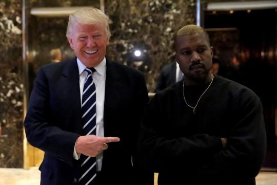 Trump praises Kanye West, will talk justice reform at lunch