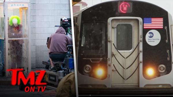 Joker Movie Extras Have To Hold It In! | TMZ TV