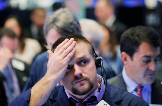 Wall Street tumbles again, world equities at one-year low