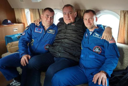 Rocket failure astronauts will go back into space - Russian official