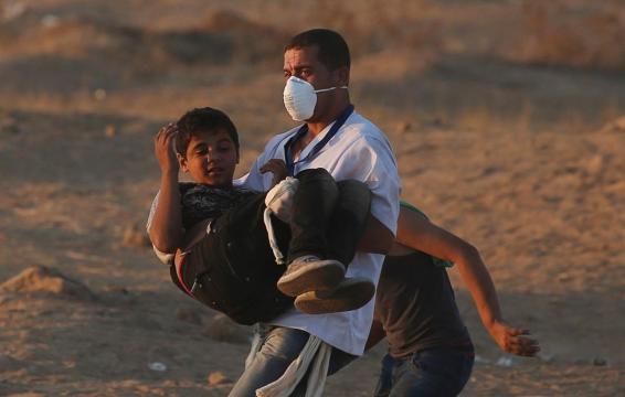 Six Palestinians killed in border protests: Gaza health officials