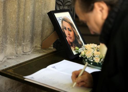 Hundreds attend funeral of murdered Bulgarian journalist