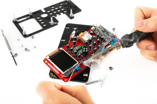 Make your own phone with MakerPhone (some soldering required)