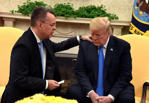 Trump thanks Turkey for pastor's release, denies cutting deal