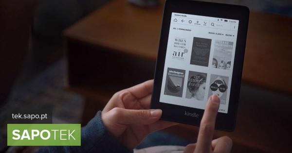 O novo Kindle Paperwhite da Amazon é mais fino e pode ir ao banho