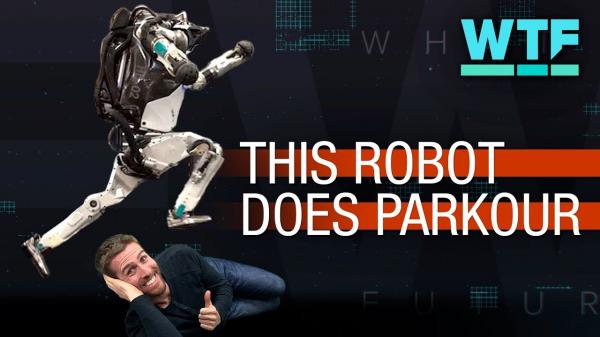 Boston Dynamics Atlas robot does parkour | What the Future