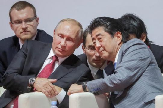 Putin says Japan's Abe told him peace treaty proposal not possible