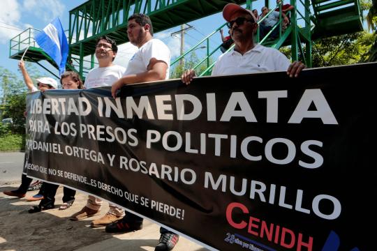 Nicarágua condena manifestantes a até 25 anos de prisão