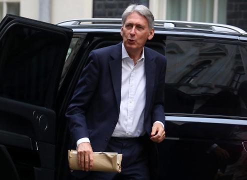 UK budget gap shrinks, but leeway still limited for Hammond