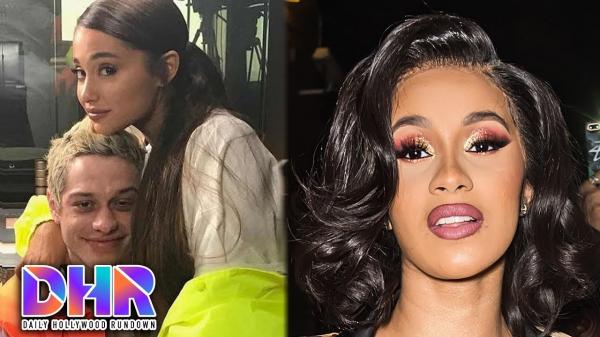 Pete Davidson SPEAKS OUT About Ariana Grande Cardi B CALLS OUT Internet Trolls Over Photo (DHR)