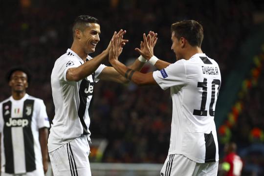 Na volta de Ronaldo a Manchester, Dybala decide em vitória da Juventus